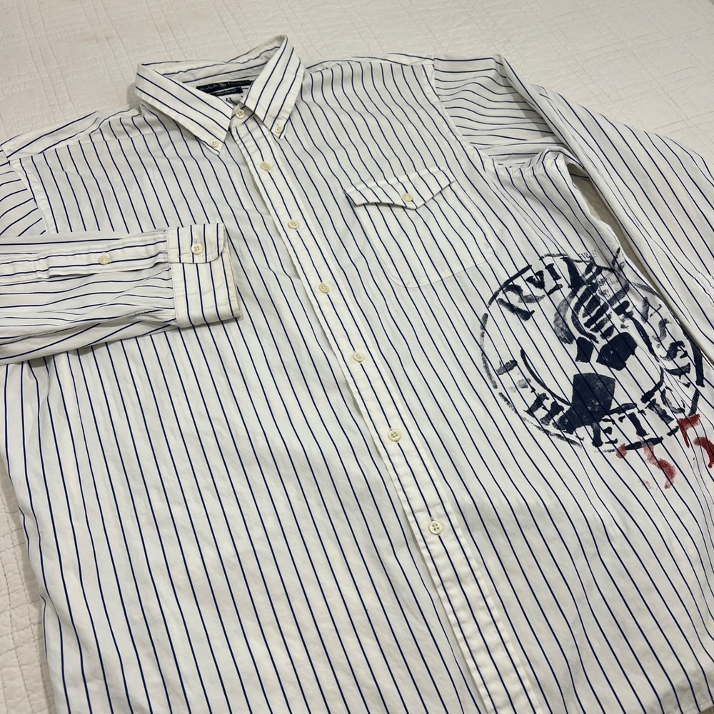 Polo Ralph Lauren Stadium P Wing Stamp 67 Bleecker Shirt Snow Beach Hi Tech XXL